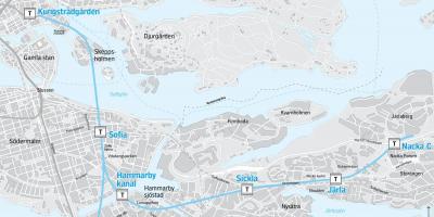 نقشه نککا استکهلم