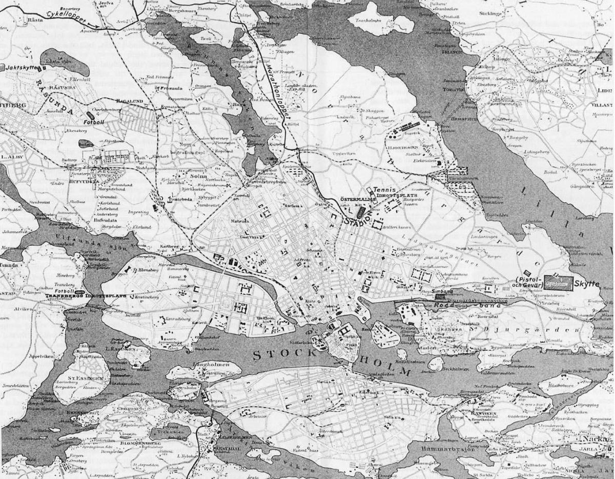 نقشه شهر استکهلم