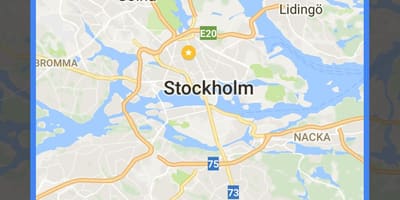Offline map استکهلم