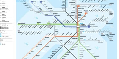 Sl tunnelbana نقشه