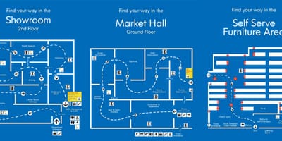 نقشه ikea Stockholm