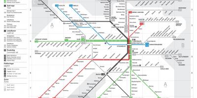 نقشه مترو sl